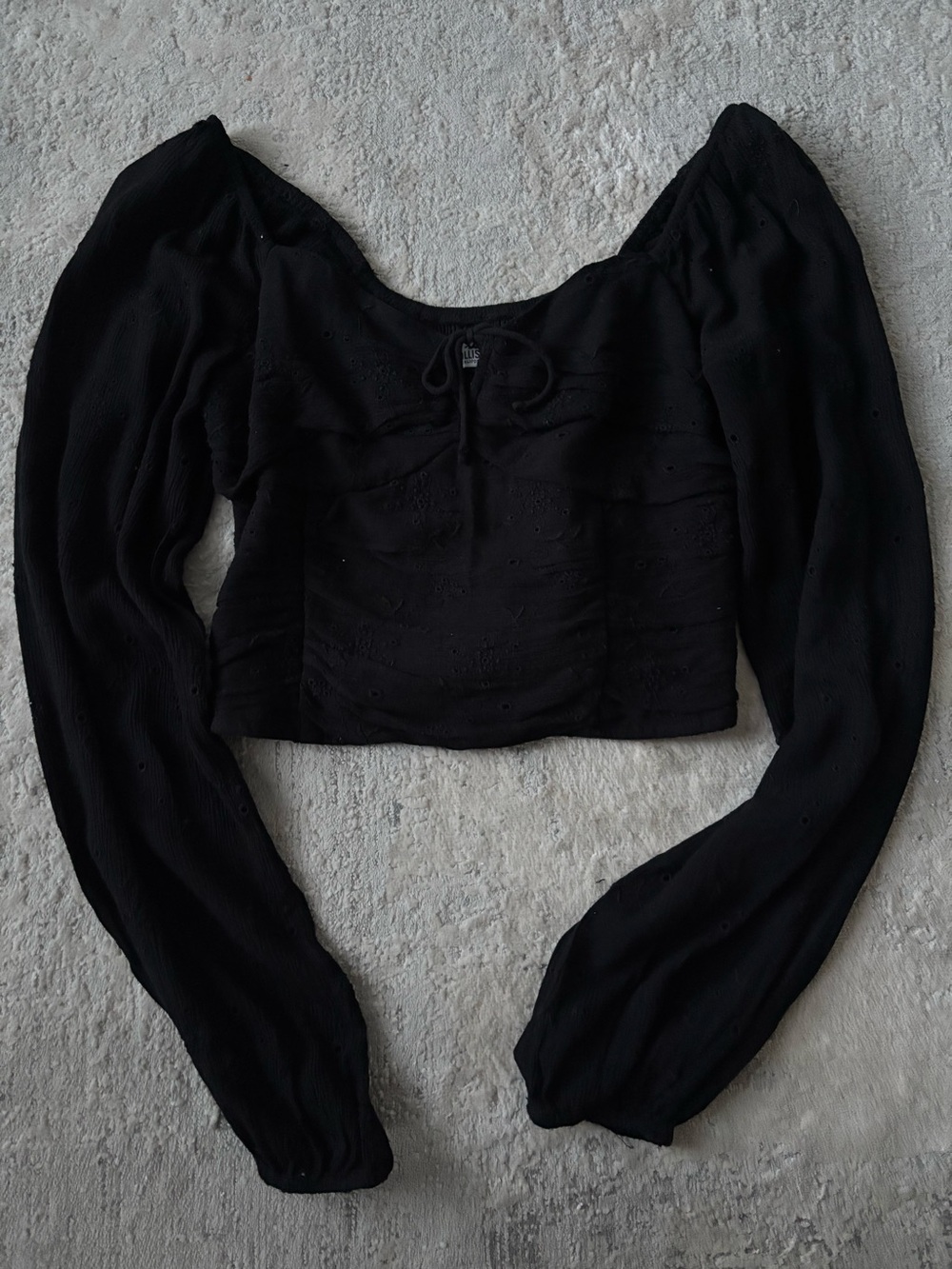 Hollister Eyelet Top